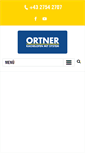 Mobile Screenshot of ortner-cc.at